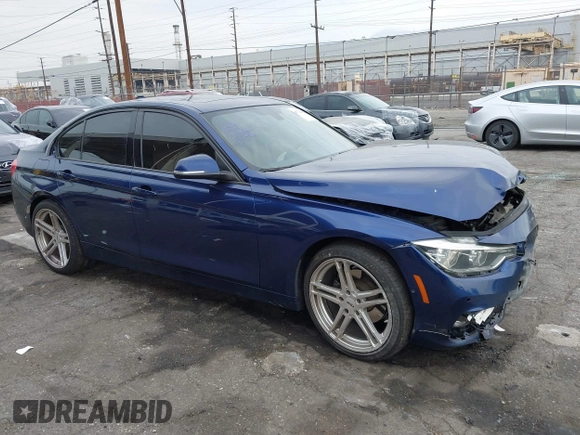 2016 BMW 3 Series 328i with VIN WBA8E9C55GK643939, listed as a IAAI auction lot 41721554 with 103,822 mi miles and . Bid and sale history available at DreamBid. Image 1.