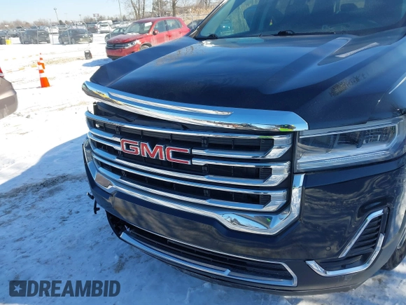 2021 GMC Acadia SLE with VIN 1GKKNRLS8MZ139746, listed as a IAAI auction lot 41623191 with 76,659 mi miles. Bid and sale history available at carsss.com. Image 19.