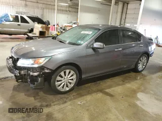 2013 Honda Accord EX-L with VIN 1HGCR2F8XDA170363, listed as a Copart auction lot 50372295 with 111,213 mi miles and Salvage Title. Bid and sale history available at DreamBid. Image 1.