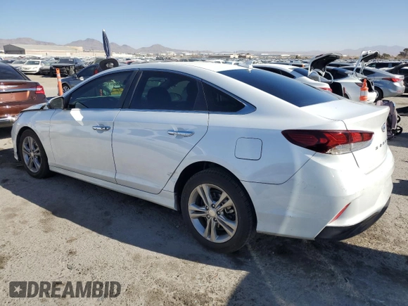 2018 Hyundai Sonata SEL with VIN 5NPE34AF2JH623342, listed as a Copart auction lot 43954545 with 69,973 mi miles and Salvage Title. Bid and sale history available at DreamBid. Image 2.