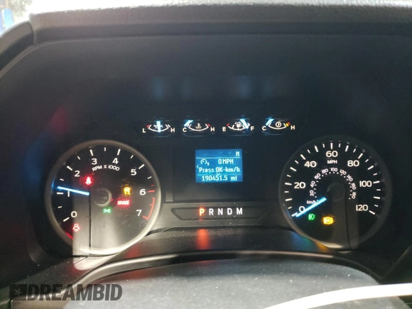 2018 Ford F-150 XL with VIN 1FTEW1E56JKE16672, listed as a Copart auction lot 44199175 with 190,451 mi miles and Clean Title. Bid and sale history available at carsss.com. Image 9.