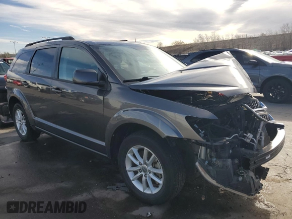 2015 Dodge Journey SXT with VIN 3C4PDDBG9FT526112, listed as a Copart auction lot 48882225 with Not Provided miles and Clean Title. Bid and sale history available at DreamBid. Image 4.