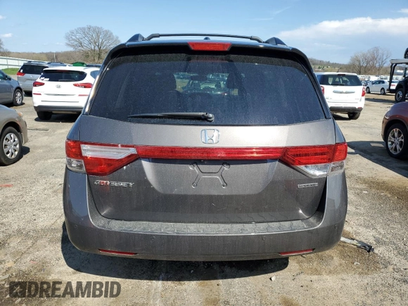 2017 Honda Odyssey Touring with VIN 5FNRL5H91HB013660, listed as a Copart auction lot 54246815 with 79,501 mi miles and Clean title. Bid and sale history available at DreamBid. Image 6.