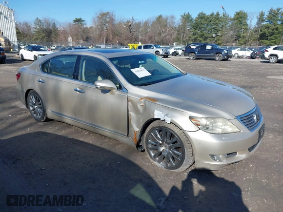 2011 Lexus LS 460 L with VIN JTHGL5EF1B5041922, listed as a IAAI auction lot 41882811 with 201,877 mi miles and . Bid and sale history available at DreamBid. Image 1.