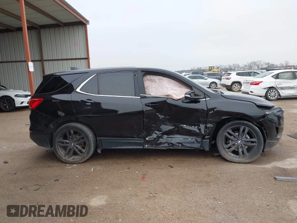 2020 Chevrolet Equinox LT with VIN 2GNAXKEV6L6281028, listed as a IAAI auction lot 41702355 with 50,385 mi miles and . Bid and sale history available at carsss.com. Image 13.