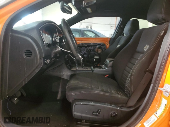 2014 Dodge Charger SRT8 Super Bee with VIN 2C3CDXGJ6EH213972, listed as a Copart auction lot 83898224 with 49,535 mi miles and Salvage Title. Bid and sale history available at carsss.com. Image 7.