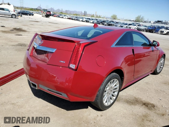 2011 Cadillac CTS Premium with VIN 1G6DS1ED0B0146787, listed as a Copart auction lot 55030995 with 50,907 mi miles and Salvage Title. Bid and sale history available at DreamBid. Image 3.