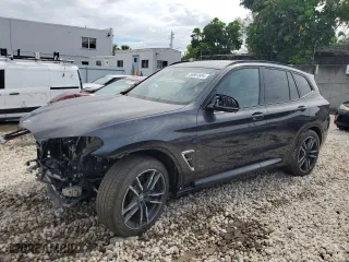 2022 BMW X3 M with VIN 5YM13EC04N9J34797, listed as a Copart auction lot 58901924 with 4,059 mi miles and Non Repairable. Bid and sale history available at carsss.com. Image 1.
