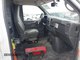 2014 Chevrolet Express Cargo Van with VIN 1GCWGFCA0E1205946, listed as a IAAI auction lot 41685687 with 317,212 mi miles. Bid and sale history available at carsss.com. Image 5.