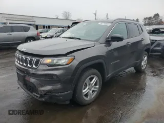 2023 Jeep Compass Latitude с VIN 3C4NJDBN4PT504602, выставлен на аукционе Copart как лот 46733985 с пробегом 10 223 миль миль и Списание • Salvage title. История ставок и продаж доступна на DreamBid. Изображение 1.