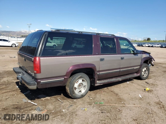 1997 GMC Suburban with VIN 3GKFK16R4VG518331, listed as a Copart auction lot 56241425 with 265,201 mi miles and Non repairable. Bid and sale history available at DreamBid. Image 3.