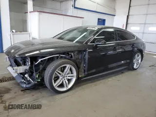 2018 Audi A5 Sportback Premium Plus с VIN WAUENCF5XJA004044, выставлен на аукционе Copart как лот 54326745 с пробегом 79 284 миль миль и Списание • Salvage title. История ставок и продаж доступна на DreamBid. Изображение 1.