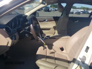 2012 Mercedes-Benz C 300 Sport with VIN WDDGF8BB3CR191350, listed as a Copart auction lot 69583404 with 116,462 mi miles and Salvage title. Bid and sale history available at DreamBid. Image 7.