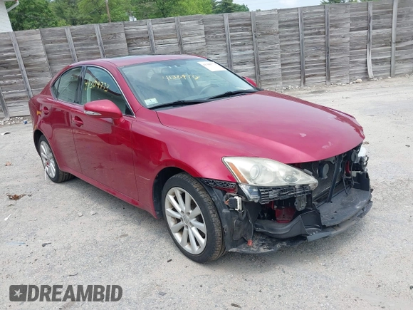2009 Lexus IS 250 with VIN JTHCK262395034380, listed as a IAAI auction lot 41309773 with 155,778 mi miles and . Bid and sale history available at DreamBid. Image 1.