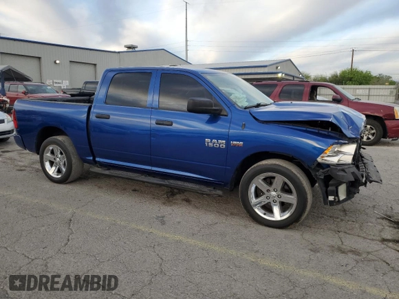 2017 Ram 1500 Express z VIN 1C6RR6KT6HS536434, wystawiony jako Copart lot #53206485 z przebiegiem 71 856 mil mil oraz Szkoda całkowita • Salvage title. Historia ofert i sprzedaży dostępna na DreamBid. Obrazek 4.