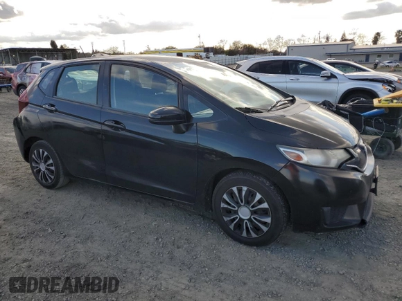 2016 Honda Fit LX with VIN JHMGK5H52GX028663, listed as a Copart auction lot 48170765 with 186,058 mi miles and Salvage Title. Bid and sale history available at carsss.com. Image 4.