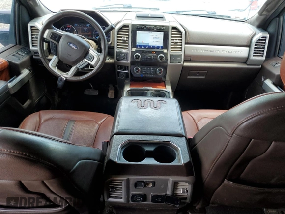 2020 Ford F-350 XL with VIN 1FT8W3BT5LEE35808, listed as a Copart auction lot 59862375 with 157,198 mi miles and Salvage title. Bid and sale history available at DreamBid. Image 8.