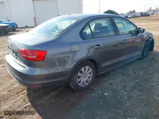 2015 Volkswagen Jetta Sedan 2.0L S with VIN 3VW2K7AJ5FM416888, listed as a IAAI auction lot 41710592 with 65,739 mi miles. Bid and sale history available at carsss.com. Image 4.