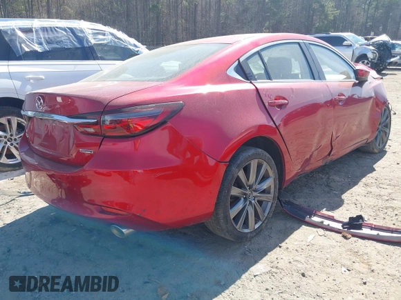 2019 Mazda 6 Touring with VIN JM1GL1VM5K1501051, listed as a IAAI auction lot 41665980 with 48,069 mi miles and . Bid and sale history available at carsss.com. Image 4.