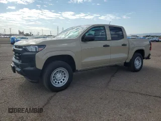 2024 Chevrolet Colorado 2WD Work Truck with VIN 1GCGSBEC1R1121506, listed as a Copart auction lot 63332695 with 27,936 mi miles and Clean title. Bid and sale history available at DreamBid. Image 1.