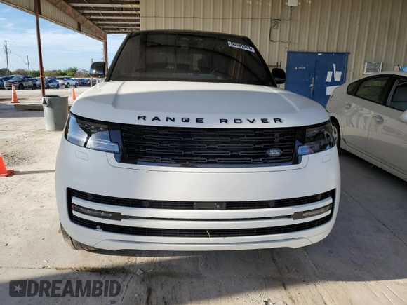 2023 Land Rover Range Rover Autobiography z VIN SALK19E7XPA021158, wystawiony jako Copart lot #60591304 z przebiegiem 4 976 mil mil oraz Nie do naprawy • Non repairable. Historia ofert i sprzedaży dostępna na DreamBid. Obrazek 5.
