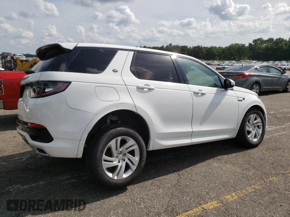 2020 Land Rover Discovery Sport S R-Dynamic with VIN SALCT2FX0LH859396, listed as a Copart auction lot 62855504 with 75,045 mi miles and Salvage Title. Bid and sale history available at carsss.com. Image 3.