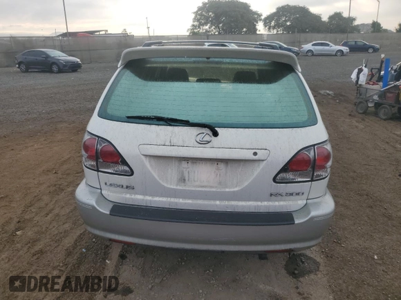 2002 Lexus RX 300 with VIN JTJGF10U320138265, listed as a Copart auction lot 78232804 with 242,046 mi miles and Salvage Title. Bid and sale history available at carsss.com. Image 6.