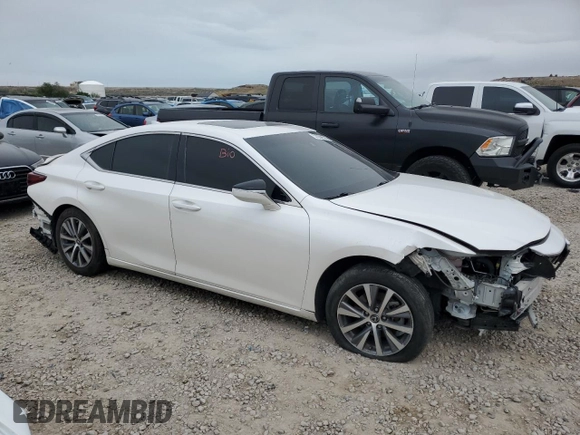 2019 Lexus ES 350 with VIN 58ABZ1B12KU041305, listed as a Copart auction lot 57264535 with 68,677 mi miles and Clean Title. Bid and sale history available at DreamBid. Image 4.