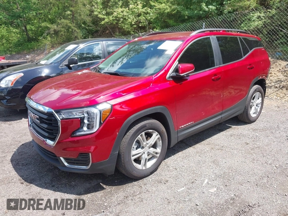 2024 GMC Terrain SLE with VIN 3GKALMEG5RL152370, listed as a IAAI auction lot 42126670 with 14,414 mi miles and . Bid and sale history available at DreamBid. Image 17.
