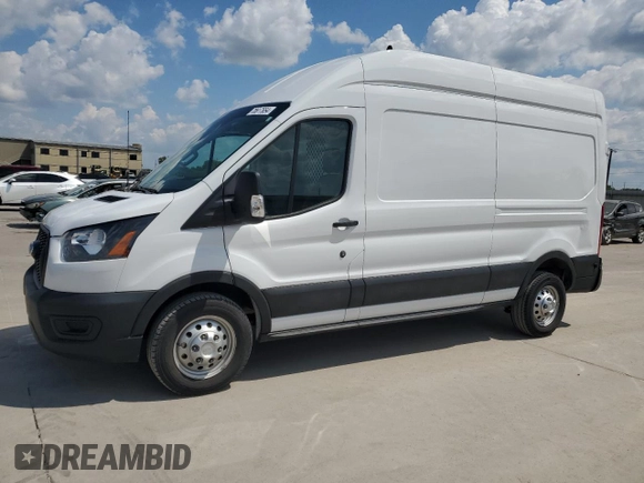 2023 Ford Transit Cargo with VIN 1FTBR2X88PKB38261, listed as a Copart auction lot 70617654 with 1,088 mi miles and Salvage Title. Bid and sale history available at DreamBid. Image 1.