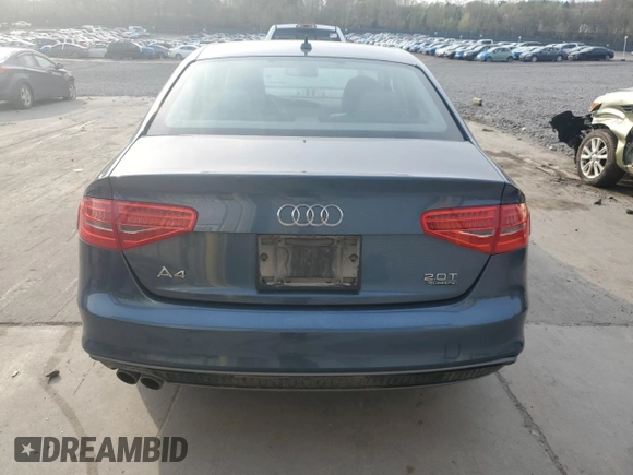 2015 Audi A4 Premium with VIN WAUBFAFL5FN023006, listed as a Copart auction lot 54525945 with 97,223 mi miles and Salvage Title. Bid and sale history available at carsss.com. Image 6.