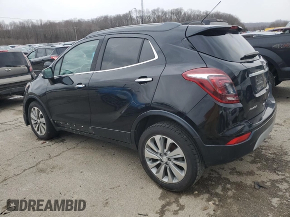2018 Buick Encore Preferred with VIN KL4CJASB5JB559011, listed as a Copart auction lot 46150615 with 163,845 mi miles and Salvage Title. Bid and sale history available at carsss.com. Image 2.