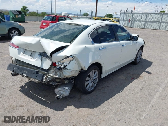 2011 Honda Accord EX-L with VIN 1HGCP3F82BA007344, listed as a IAAI auction lot 42383956 with 328,507 mi miles and . Bid and sale history available at DreamBid. Image 4.