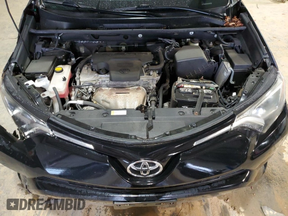 2016 Toyota RAV4 LE with VIN 2T3BFREV3GW495087, listed as a Copart auction lot 52398715 with 43,024 mi miles and Salvage Title. Bid and sale history available at DreamBid. Image 12.