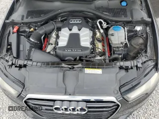 2012 Audi A6 Premium Plus with VIN WAUGGAFC6CN167050, listed as a Copart auction lot 58811945 with 108,400 mi miles and Salvage title. Bid and sale history available at DreamBid. Image 11.