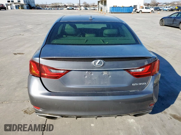 2014 Lexus GS 350 with VIN JTHBE1BL4E5043076, listed as a Copart auction lot 45800745 with 272,104 mi miles and Salvage Title. Bid and sale history available at DreamBid. Image 6.