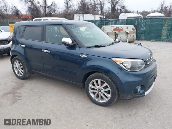 2018 Kia Soul + with VIN KNDJP3A53J7510203, listed as a IAAI auction lot 41554785 with 248,734 mi miles. Bid and sale history available at carsss.com. Image 1.