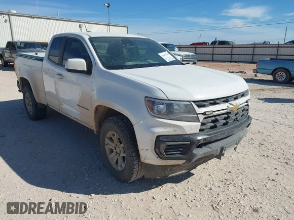2022 Chevrolet Colorado 2WD LT z VIN 1GCHSCEA3N1118240, wystawiony jako IAAI lot #41699143 z przebiegiem 109 823 mil mil oraz . Historia ofert i sprzedaży dostępna na DreamBid. Obrazek 1.