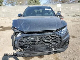 2024 Audi Q5 S line Premium Plus with VIN WA1E2AFY3R2102696, listed as a Copart auction lot 46238485 with 4,754 mi miles and Salvage title. Bid and sale history available at DreamBid. Image 5.