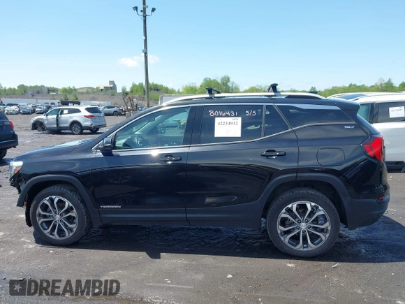 2021 GMC Terrain SLT with VIN 3GKALVEV3ML346487, listed as a IAAI auction lot 42234932 with 39,342 mi miles and . Bid and sale history available at DreamBid. Image 14.