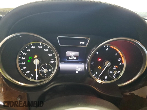 2015 Mercedes-Benz GL-Class GL 350 BlueTEC with VIN 4JGDF2EE3FA476371, listed as a Copart auction lot 46754535 with 148,249 mi miles and Clean Title. Bid and sale history available at carsss.com. Image 9.