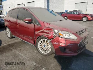 2017 Ford C-Max Energi SE with VIN 1FADP5EU0HL105725, listed as a Copart auction lot 54618685 with 163,375 mi miles and Clean Title. Bid and sale history available at carsss.com. Image 4.