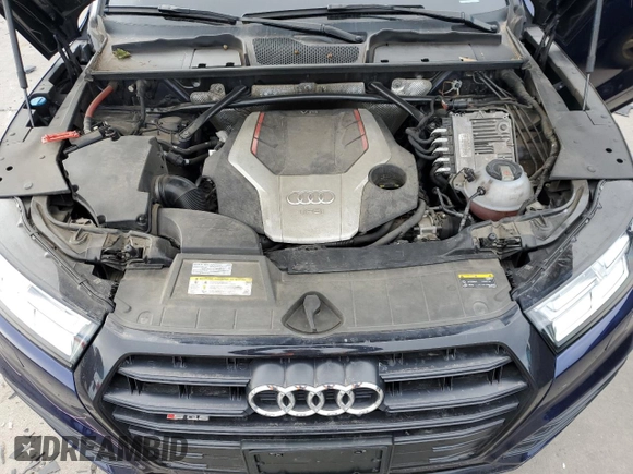 2019 Audi SQ5 Premium Plus with VIN WA1B4AFY0K2093491, listed as a Copart auction lot 86617854 with 39,630 mi miles and Salvage Title. Bid and sale history available at carsss.com. Image 13.