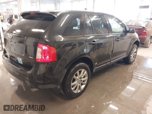 2013 Ford Edge SEL with VIN 2FMDK3JCXDBC11227, listed as a IAAI auction lot 41533191 with 309,949 mi miles. Bid and sale history available at carsss.com. Image 4.
