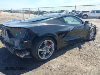 2020 Chevrolet Corvette 3LT with VIN 1G1Y82D46L5116954, listed as a IAAI auction lot 39008676 with 8,980 mi miles. Bid and sale history available at carsss.com. Image 4.