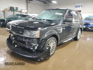 2011 Land Rover Range Rover Sport HSE with VIN SALSF2D45BA281850, listed as a Copart auction lot 50836815 with 129,377 mi miles and Salvage Title. Bid and sale history available at DreamBid. Image 1.