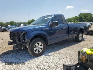 2018 Ford F-150 XL with VIN 1FTMF1CB1JKF33743, listed as a Copart auction lot 62007515 with 41,032 mi miles and Salvage title. Bid and sale history available at DreamBid. Image 1.
