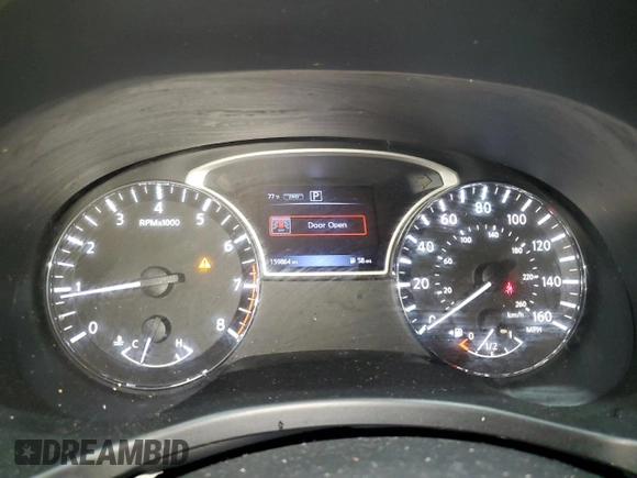 2017 Nissan Pathfinder SV with VIN 5N1DR2MM7HC662261, listed as a Copart auction lot 61438525 with 159,864 mi miles and Salvage title. Bid and sale history available at DreamBid. Image 9.