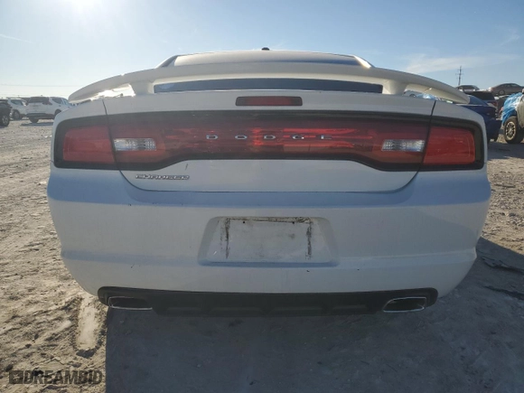 2013 Dodge Charger SXT Plus with VIN 2C3CDXHG1DH560742, listed as a Copart auction lot 46790875 with 143,446 mi miles and Salvage Title. Bid and sale history available at carsss.com. Image 6.