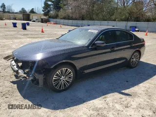 2019 BMW 5 Series 540i xDrive with VIN WBAJE7C58KWW19058, listed as a Copart auction lot 48414445 with 56,506 mi miles and Salvage Title. Bid and sale history available at carsss.com. Image 1.